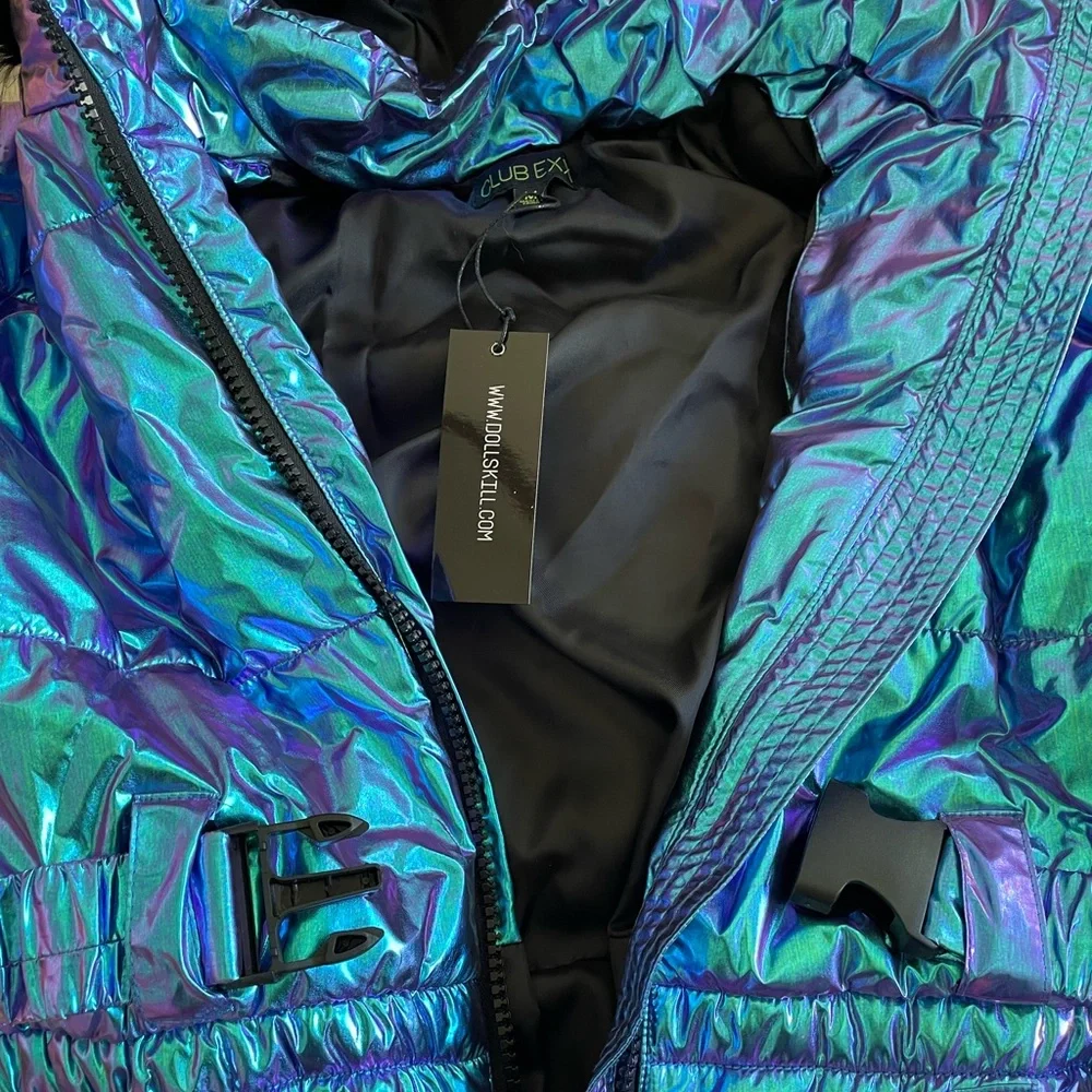 Dolls Kill Hologram snow suit - Picture 4 of 4